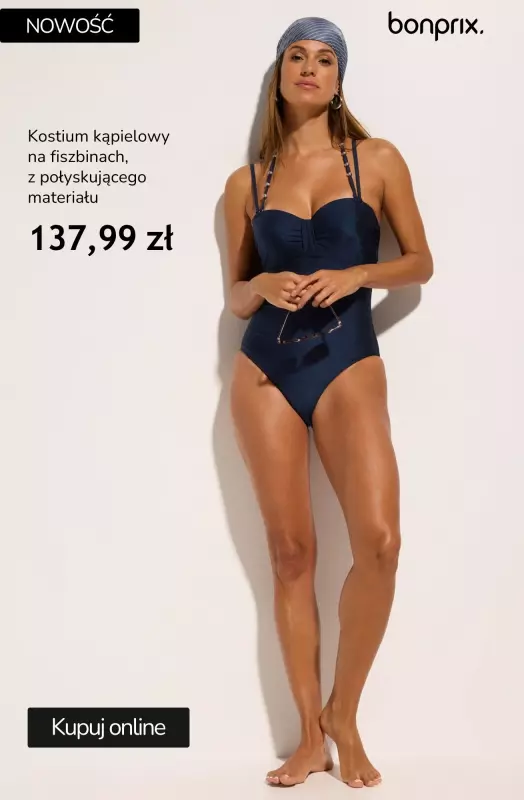 bonprix - gazetka promocyjna Stroje kąpielowe - nowość   - strona 3
