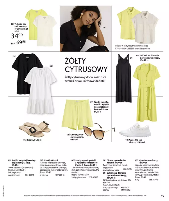 bonprix - gazetka promocyjna Katalog CYTRUSOWE KOLORY od czwartku 29.05 do poniedziałku 07.07 - strona 21