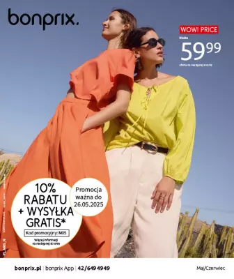 bonprix - gazetka promocyjna Katalog CYTRUSOWE KOLORY od czwartku 29.05 do poniedziałku 07.07