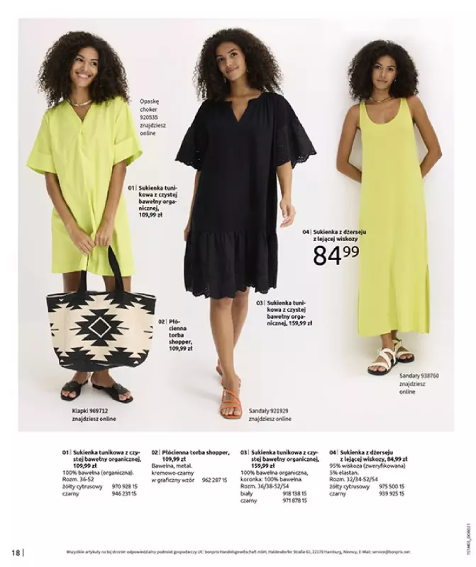 bonprix - gazetka promocyjna Katalog CYTRUSOWE KOLORY od czwartku 29.05 do poniedziałku 07.07 - strona 20
