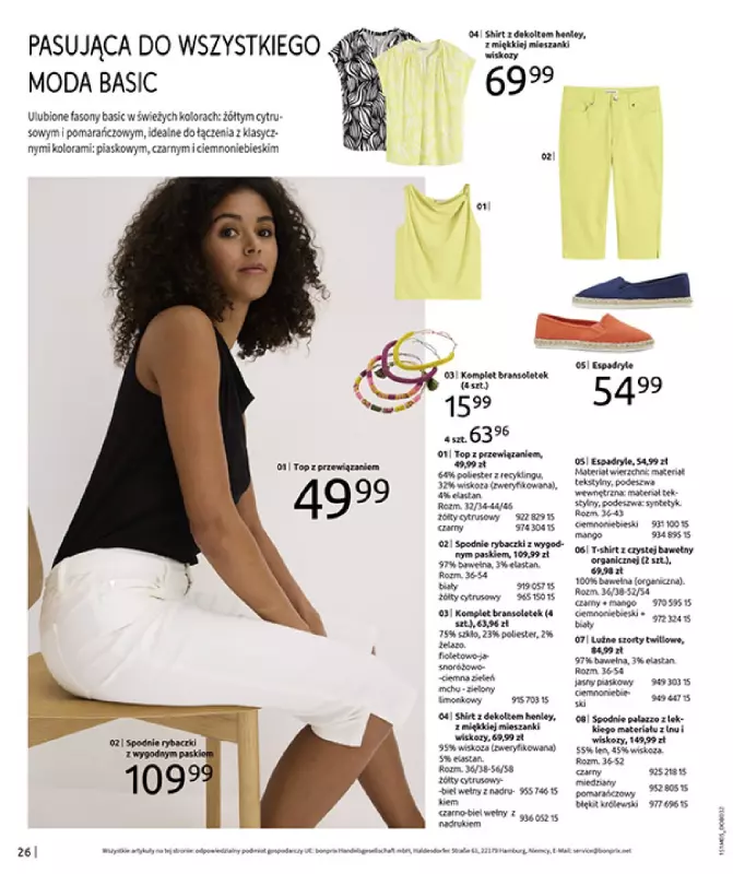 bonprix - gazetka promocyjna Katalog CYTRUSOWE KOLORY od czwartku 29.05 do poniedziałku 07.07 - strona 28