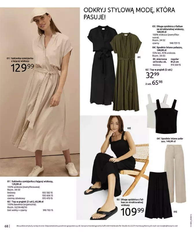 bonprix - gazetka promocyjna Katalog CYTRUSOWE KOLORY od czwartku 29.05 do poniedziałku 07.07 - strona 70