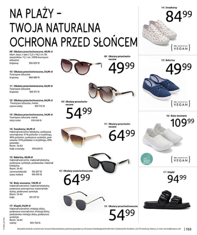 bonprix - gazetka promocyjna Katalog CYTRUSOWE KOLORY od czwartku 29.05 do poniedziałku 07.07 - strona 105