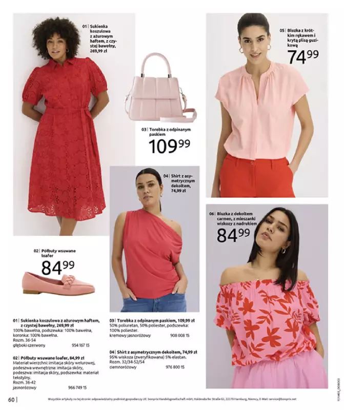 bonprix - gazetka promocyjna Katalog CYTRUSOWE KOLORY od czwartku 29.05 do poniedziałku 07.07 - strona 62
