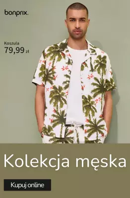 bonprix - gazetka promocyjna Kolekcja męska od wtorku 10.06 do poniedziałku 16.06