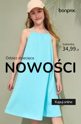 bonprix - gazetka promocyjna NOWOŚCI dla dzieci od czwartku 12.06 do środy 18.06