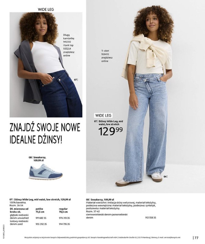 bonprix - gazetka promocyjna Katalog Urlopowe niezbędniki od wtorku 17.06 do poniedziałku 28.07 - strona 79