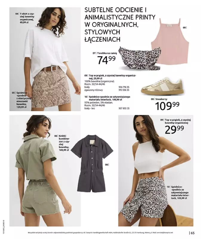 bonprix - gazetka promocyjna Katalog Urlopowe niezbędniki od wtorku 17.06 do poniedziałku 28.07 - strona 67