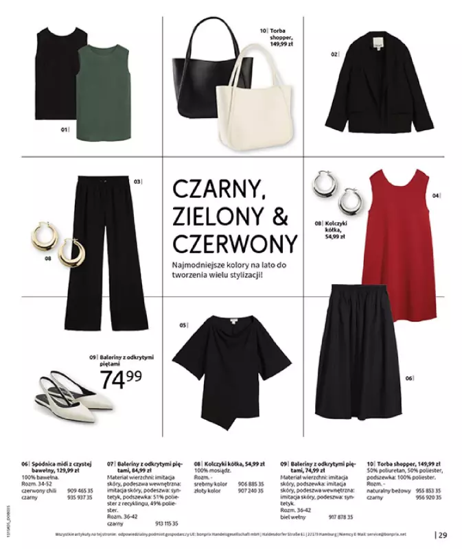 bonprix - gazetka promocyjna Katalog Urlopowe niezbędniki od wtorku 17.06 do poniedziałku 28.07 - strona 31