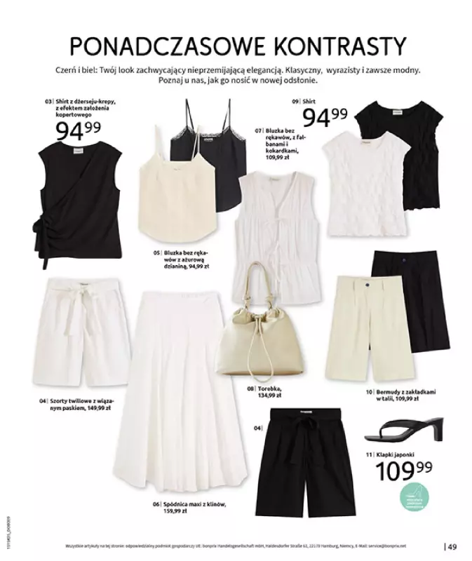 bonprix - gazetka promocyjna Katalog Urlopowe niezbędniki od wtorku 17.06 do poniedziałku 28.07 - strona 51