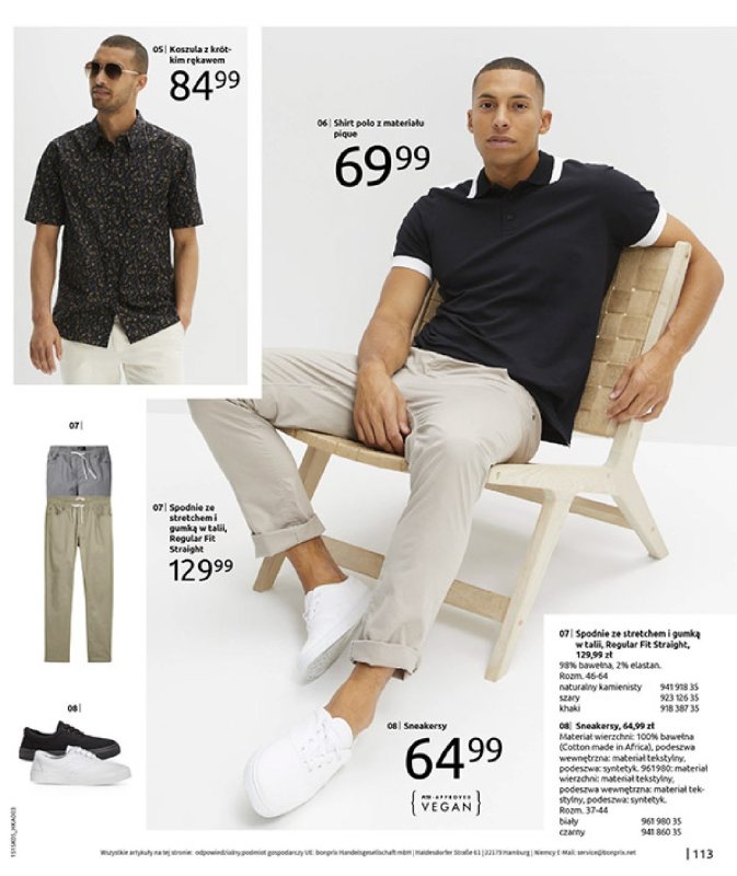 bonprix - gazetka promocyjna Katalog Urlopowe niezbędniki od wtorku 17.06 do poniedziałku 28.07 - strona 115