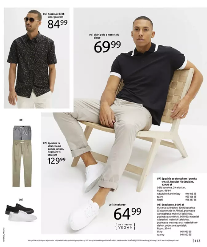 bonprix - gazetka promocyjna Katalog Urlopowe niezbędniki od wtorku 17.06 do poniedziałku 28.07 - strona 115