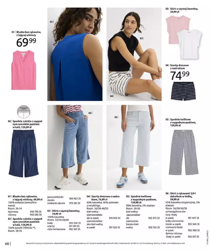 bonprix - gazetka promocyjna Katalog Urlopowe niezbędniki od wtorku 17.06 do poniedziałku 28.07 - strona 70