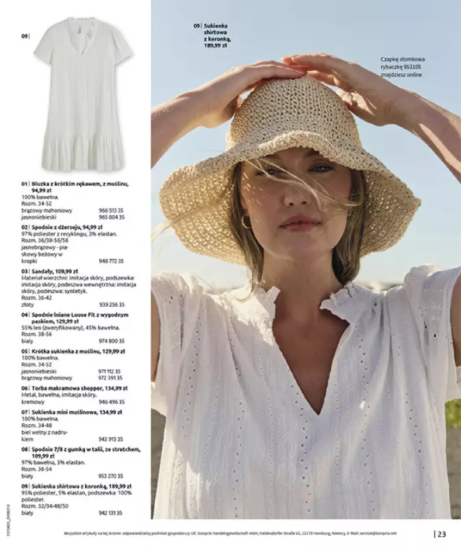bonprix - gazetka promocyjna Katalog Urlopowe niezbędniki od wtorku 17.06 do poniedziałku 28.07 - strona 25