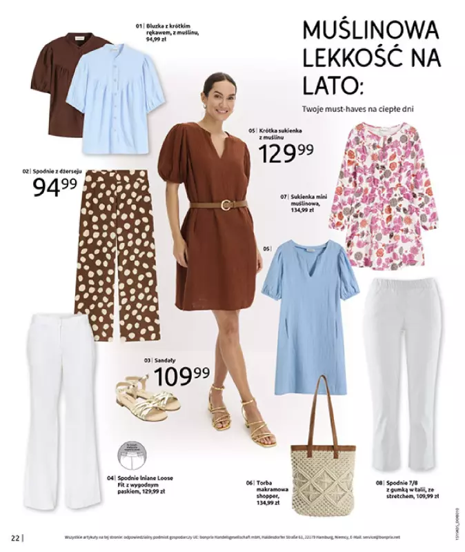 bonprix - gazetka promocyjna Katalog Urlopowe niezbędniki od wtorku 17.06 do poniedziałku 28.07 - strona 24