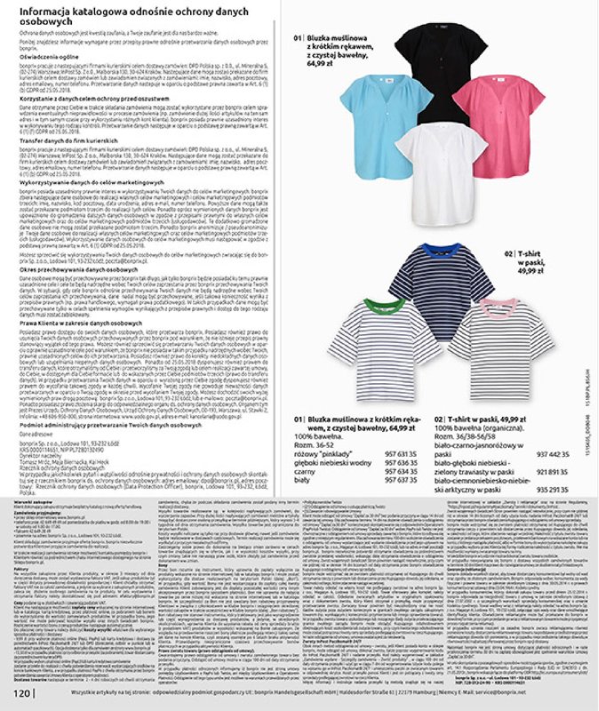 bonprix - gazetka promocyjna Katalog Urlopowe niezbędniki od wtorku 17.06 do poniedziałku 28.07 - strona 122
