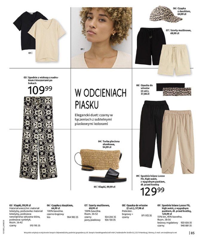 bonprix - gazetka promocyjna Katalog Urlopowe niezbędniki od wtorku 17.06 do poniedziałku 28.07 - strona 87