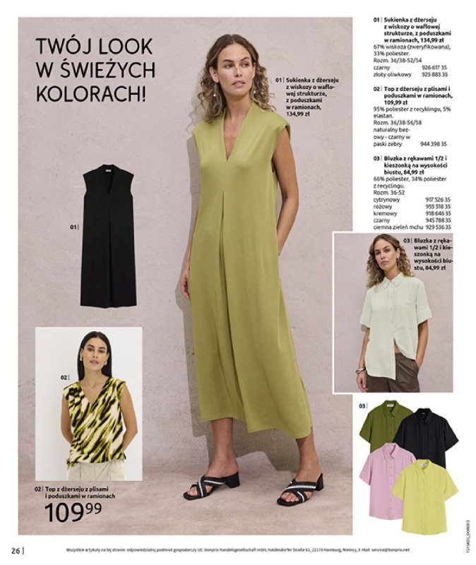 bonprix - gazetka promocyjna Katalog Urlopowe niezbędniki od wtorku 17.06 do poniedziałku 28.07 - strona 28