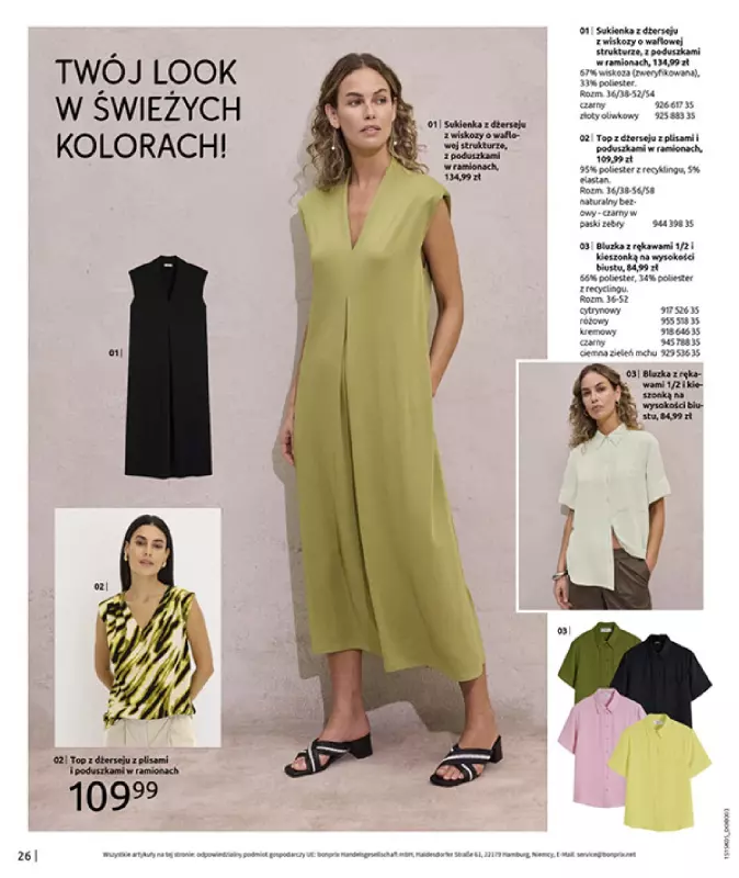 bonprix - gazetka promocyjna Katalog Urlopowe niezbędniki od wtorku 17.06 do poniedziałku 28.07 - strona 28