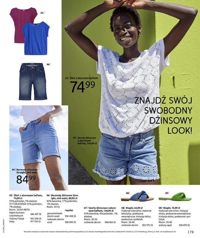bonprix - gazetka promocyjna Katalog Urlopowe niezbędniki od wtorku 17.06 do poniedziałku 28.07 - strona 75