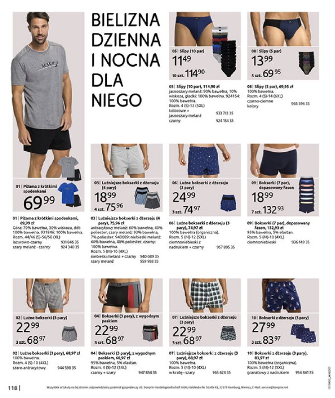 bonprix - gazetka promocyjna Katalog Urlopowe niezbędniki od wtorku 17.06 do poniedziałku 28.07 - strona 120