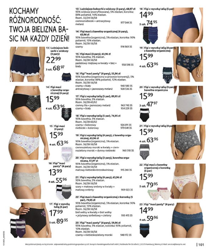 bonprix - gazetka promocyjna Katalog Urlopowe niezbędniki od wtorku 17.06 do poniedziałku 28.07 - strona 103