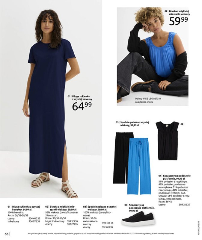 bonprix - gazetka promocyjna Katalog Urlopowe niezbędniki od wtorku 17.06 do poniedziałku 28.07 - strona 68
