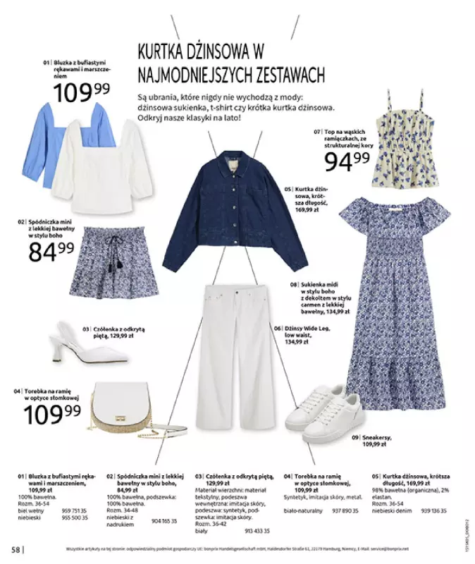 bonprix - gazetka promocyjna Katalog Urlopowe niezbędniki od wtorku 17.06 do poniedziałku 28.07 - strona 60