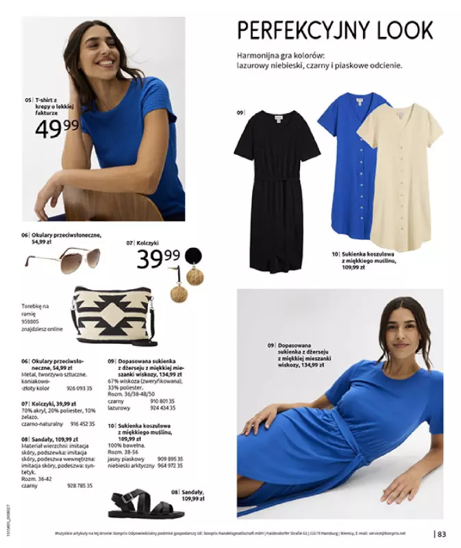 bonprix - gazetka promocyjna Katalog Urlopowe niezbędniki od wtorku 17.06 do poniedziałku 28.07 - strona 85