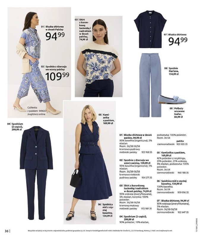 bonprix - gazetka promocyjna Katalog Urlopowe niezbędniki od wtorku 17.06 do poniedziałku 28.07 - strona 38