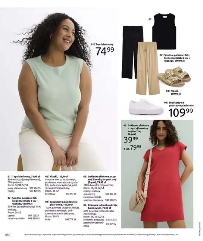 bonprix - gazetka promocyjna Katalog Urlopowe niezbędniki od wtorku 17.06 do poniedziałku 28.07 - strona 90
