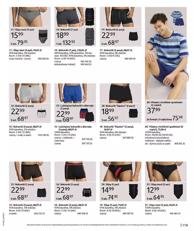 bonprix - gazetka promocyjna Katalog Urlopowe niezbędniki od wtorku 17.06 do poniedziałku 28.07 - strona 121