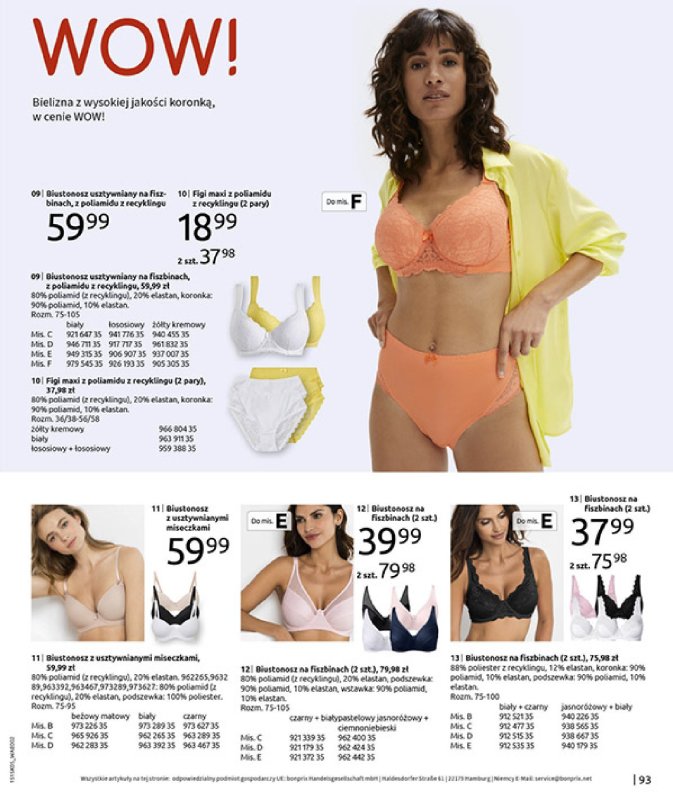 bonprix - gazetka promocyjna Katalog Urlopowe niezbędniki od wtorku 17.06 do poniedziałku 28.07 - strona 95