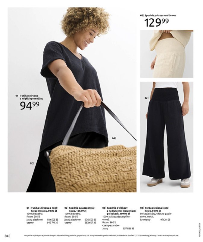 bonprix - gazetka promocyjna Katalog Urlopowe niezbędniki od wtorku 17.06 do poniedziałku 28.07 - strona 86