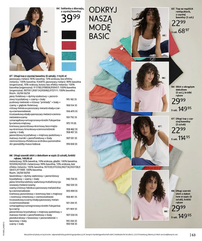 bonprix - gazetka promocyjna Katalog Urlopowe niezbędniki od wtorku 17.06 do poniedziałku 28.07 - strona 65