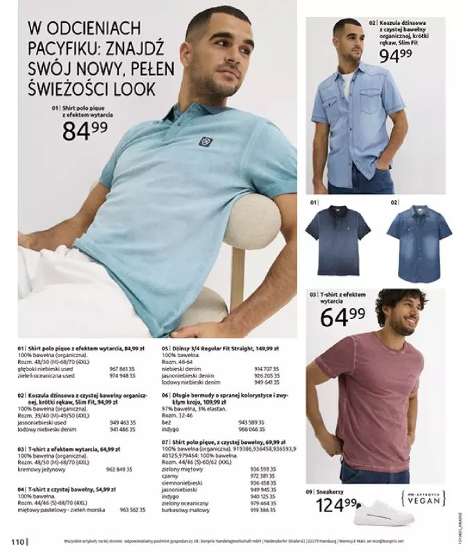 bonprix - gazetka promocyjna Katalog Urlopowe niezbędniki od wtorku 17.06 do poniedziałku 28.07 - strona 112