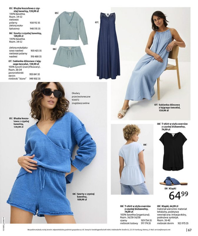 bonprix - gazetka promocyjna Katalog Urlopowe niezbędniki od wtorku 17.06 do poniedziałku 28.07 - strona 69