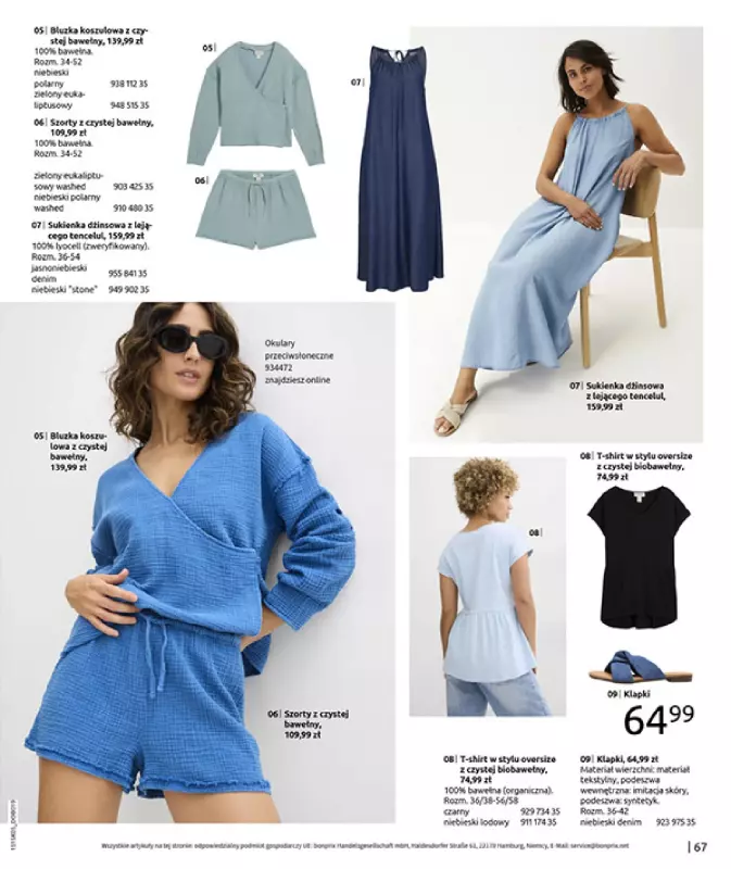 bonprix - gazetka promocyjna Katalog Urlopowe niezbędniki od wtorku 17.06 do poniedziałku 28.07 - strona 69