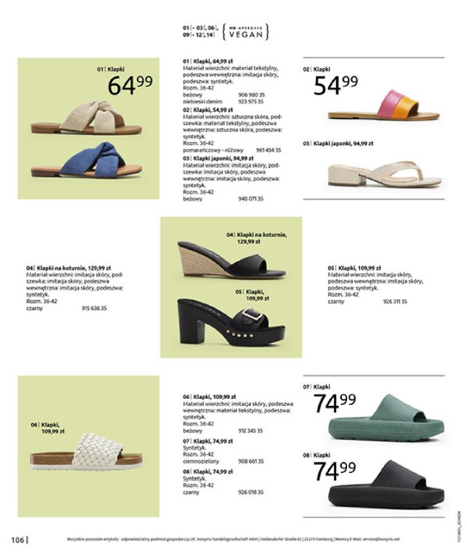 bonprix - gazetka promocyjna Katalog Urlopowe niezbędniki od wtorku 17.06 do poniedziałku 28.07 - strona 108