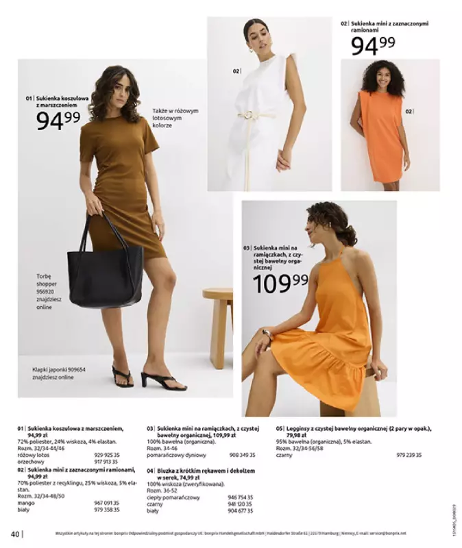 bonprix - gazetka promocyjna Katalog Urlopowe niezbędniki od wtorku 17.06 do poniedziałku 28.07 - strona 42