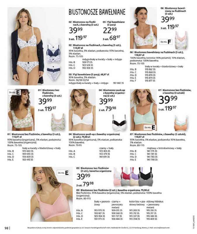 bonprix - gazetka promocyjna Katalog Urlopowe niezbędniki od wtorku 17.06 do poniedziałku 28.07 - strona 100