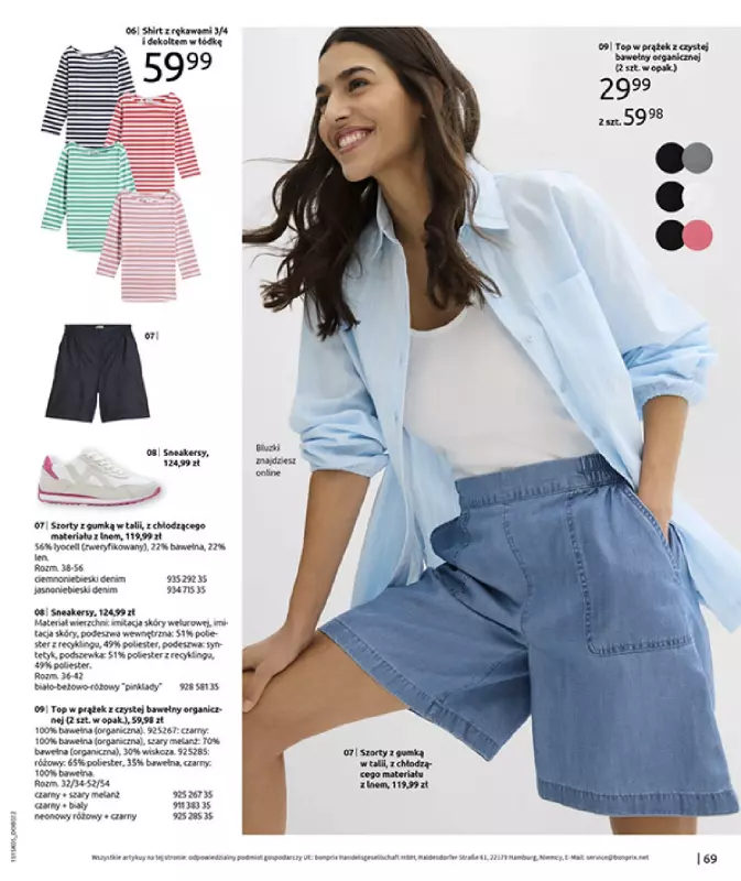 bonprix - gazetka promocyjna Katalog Urlopowe niezbędniki od wtorku 17.06 do poniedziałku 28.07 - strona 71