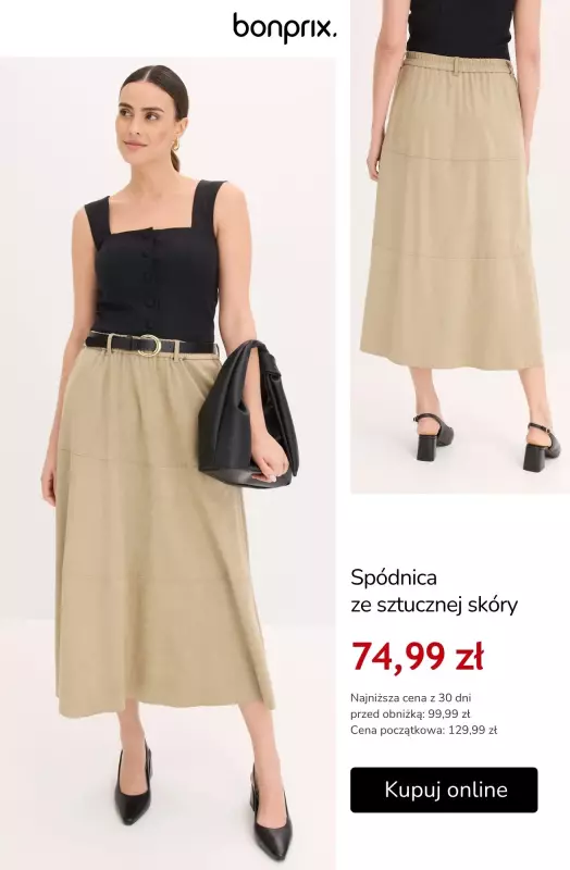bonprix - gazetka promocyjna Wyprzedaż odzieży damskiej - zobacz nowe od środy 25.06 do wtorku 01.07 - strona 2