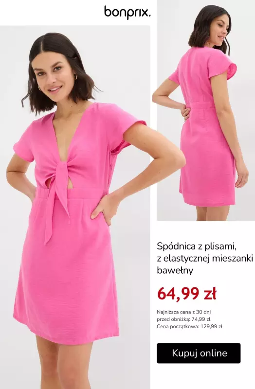 bonprix - gazetka promocyjna Wyprzedaż odzieży damskiej - zobacz nowe od środy 25.06 do wtorku 01.07 - strona 6