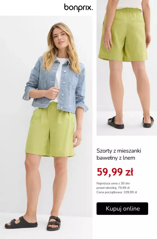 bonprix - gazetka promocyjna TOP TREND: Greenery – letni styl w odcieniach zieleni   - strona 2