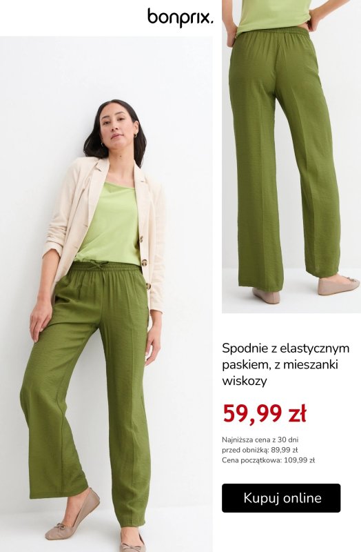 bonprix - gazetka promocyjna TOP TREND: Greenery – letni styl w odcieniach zieleni od środy 02.07 do środy 09.07 - strona 5