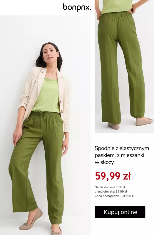 bonprix - gazetka promocyjna TOP TREND: Greenery – letni styl w odcieniach zieleni od środy 02.07 do środy 09.07 - strona 5