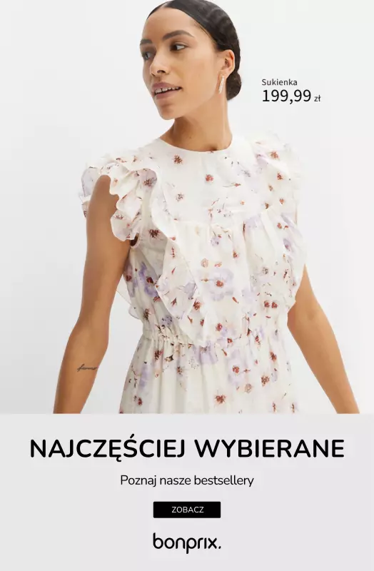 bonprix - gazetka promocyjna Najczęściej wybierane – poznaj nasze bestsellery  