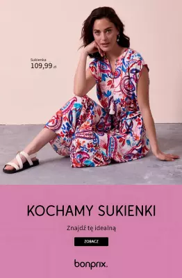 bonprix - gazetka promocyjna Sukienki letnie – znajdź tę idealną od piątku 04.07 