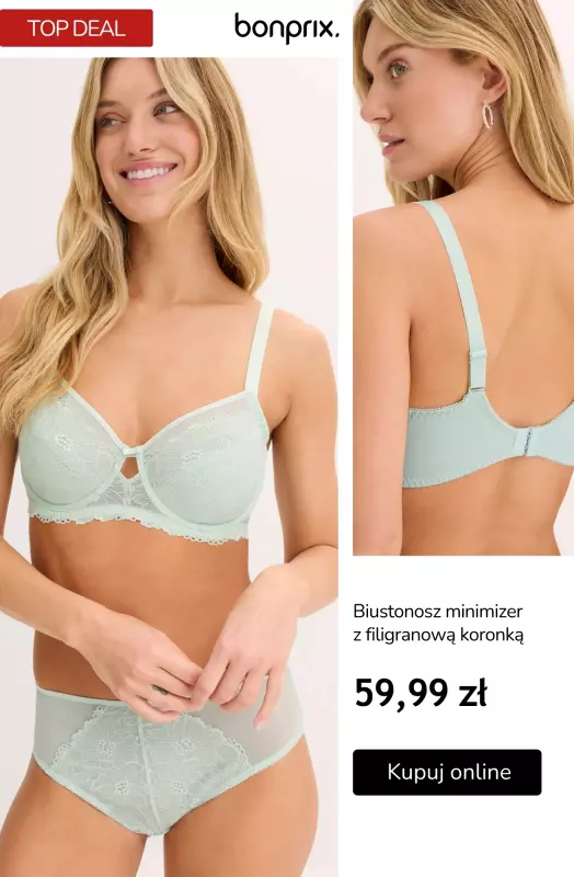 bonprix - gazetka promocyjna Bielizna na lato od poniedziałku 07.07  - strona 5